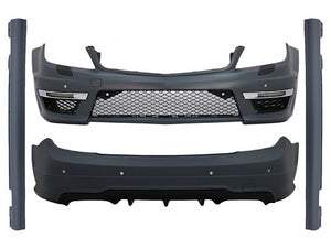 C Class W204 Body Kit C63 (2007-2014) with Fog Lamps