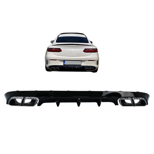 Mercedes-Benz C-Class W205 Rear Diffuser C63 AMG Line (2014–2022) — Coupe