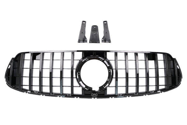 Mercedes-Benz GLC-Class X253 Facelift Grill GTR Black (2020–2023) — V2