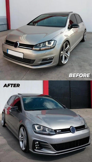 Golf 7 to 7.5 Front Bumper GTI/GTD (2012-2017) Complete