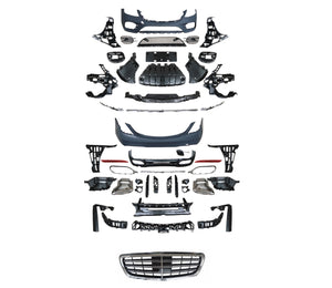 Kit Karrocerie Konvertimi i Klasit S W222 Amg Line (2014-2017) në Facelift (2018-2020)