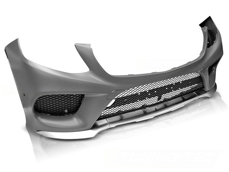 Mercedes-Benz GLE-Class W166 Facelift Front Bumper AMG Line (2015–2018) — With Grill