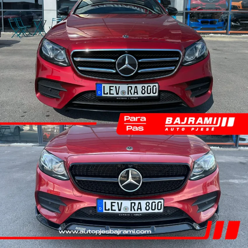 E Class W213 Brabus 3 Piece Front Lip (2016-2019) - Image 2