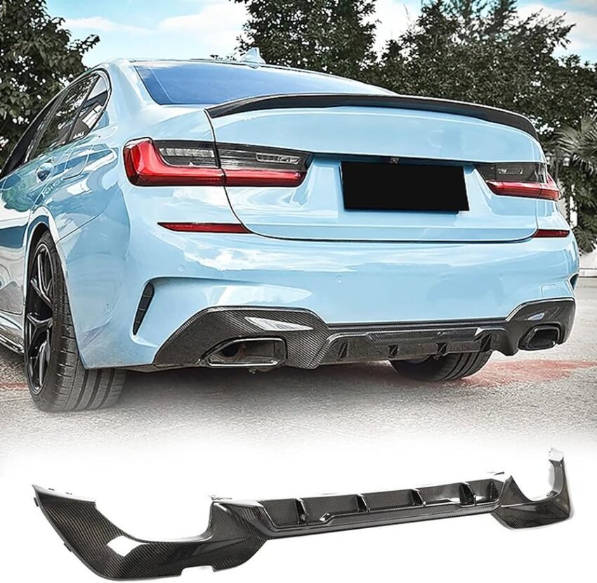 3 Series G20 M340i Diffuser with Exhaust (2019+) - Image 2