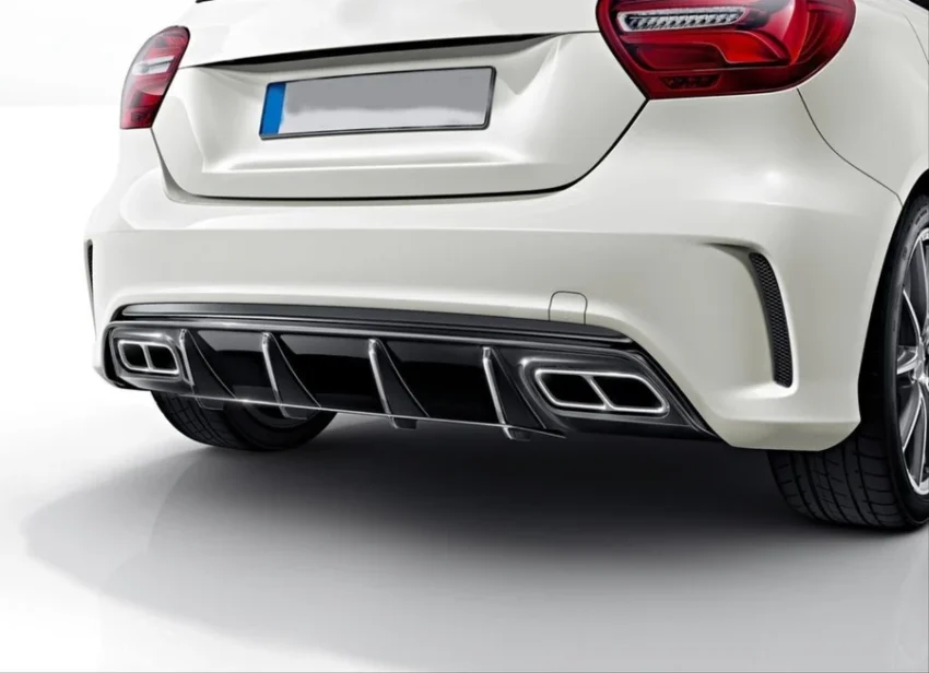 A Class AMG45 W176 Diffuser Chrome - Image 2