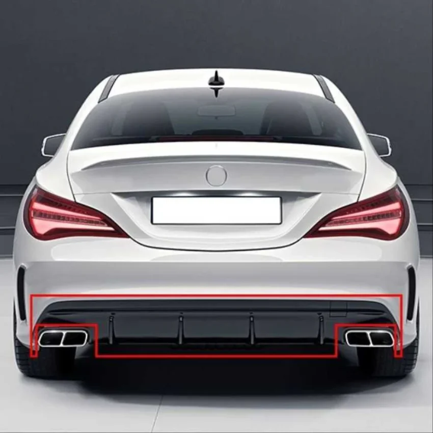CLA Class AMG45 W117 Diffuser (2013-2015) - Image 2