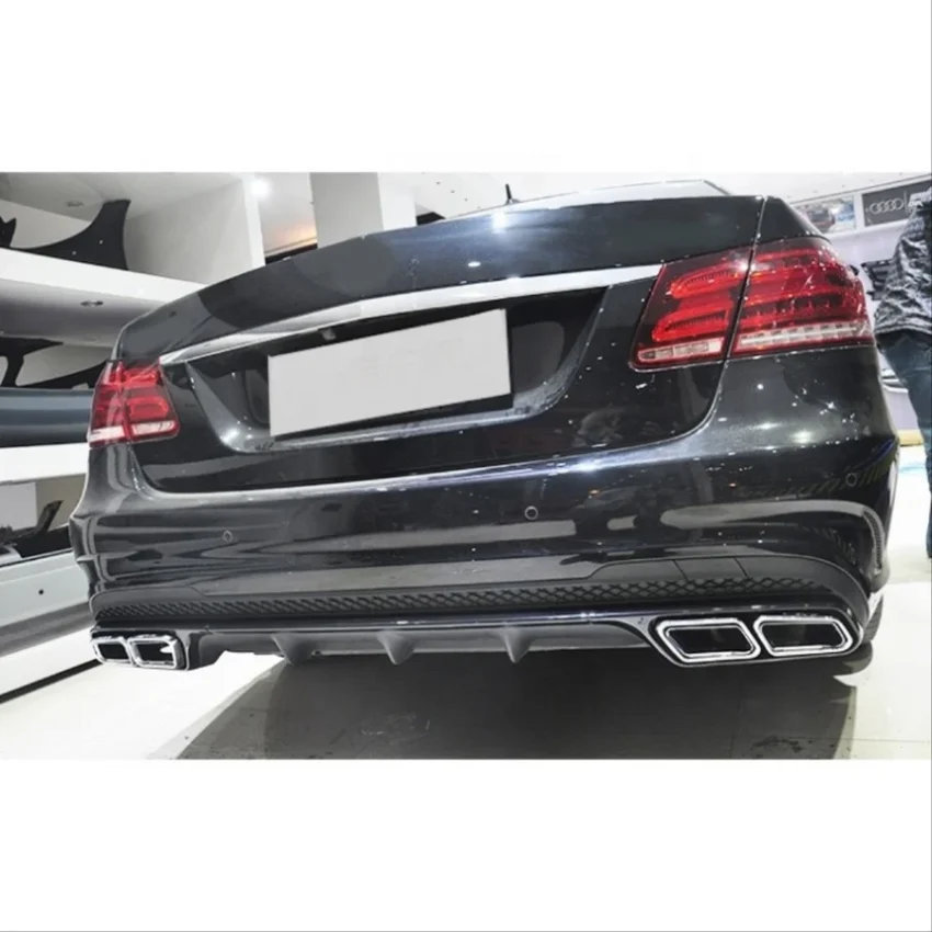 E Class W212 E 63 AMG Diffuser (2013-2016) - Image 2