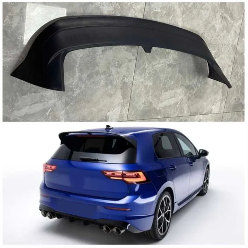 Golf 8 Spoiler Tavani Black Gloss - Image 2