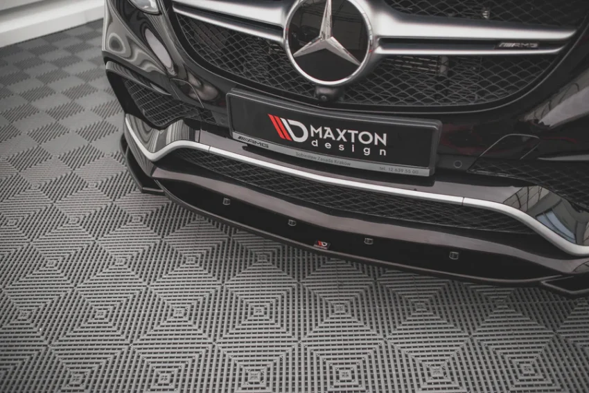 GLE W166 AMG 63 SUV/Coupe Front Lip (Maxton Design Original) - Image 4